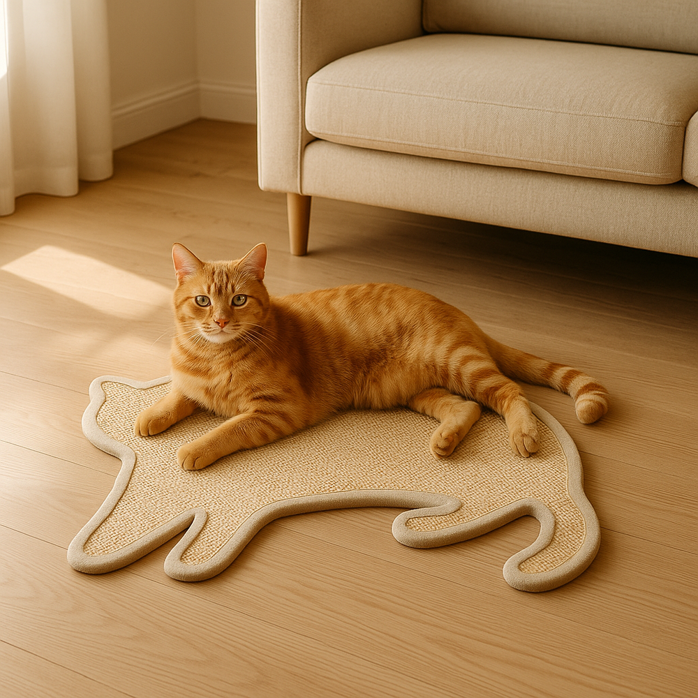 Alfombra Rascadora para Gatos — Comodidad y Diversión en Casa
