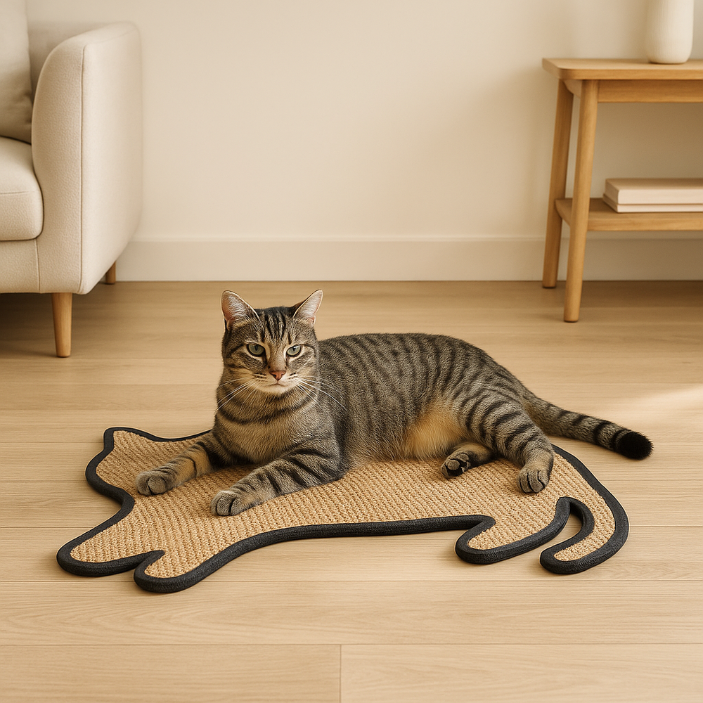 Alfombra Rascadora para Gatos — Diversión y Cuidado en Casa